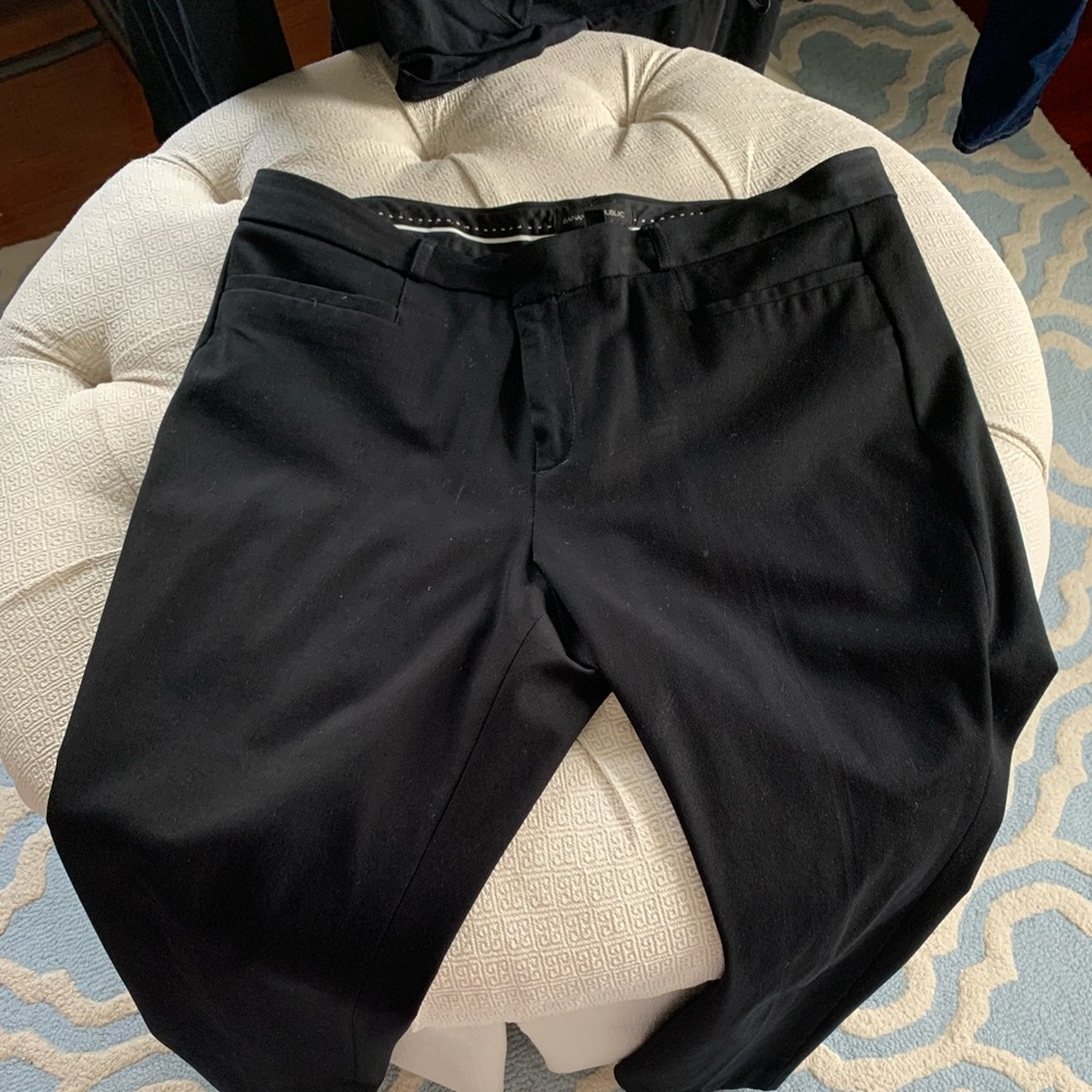 Black ankle pants